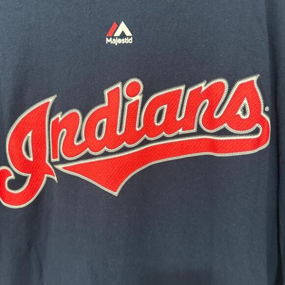 Francisco Lindor Cleveland Indians Jersey T-Shirt - XL - Picture 2 of 5
